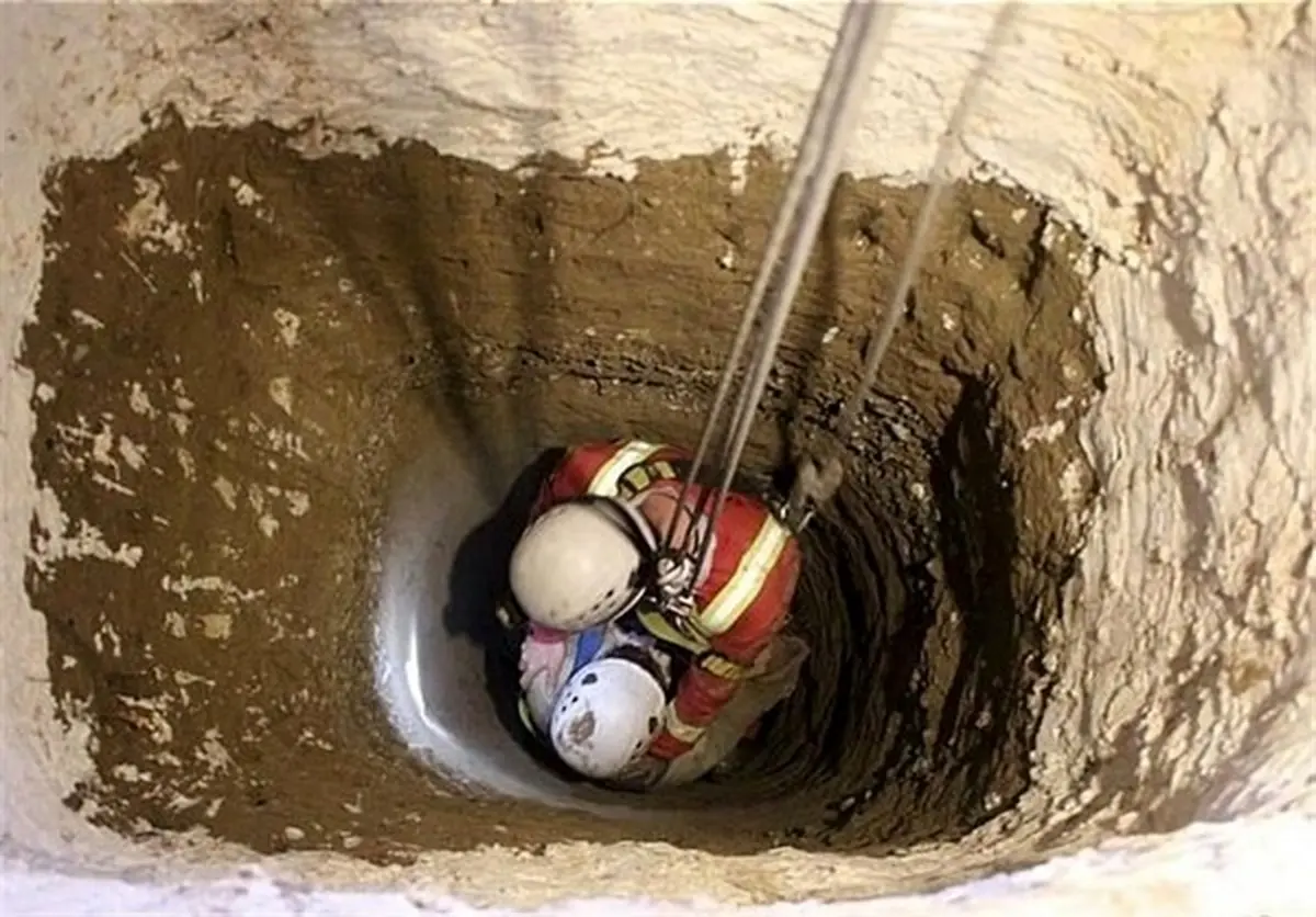 مرگ کارگر در عمق ۲۰ متری چاه 