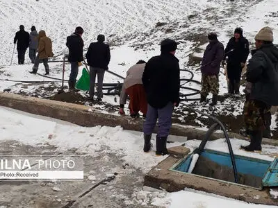 روستای عمقین آب شرب ندارد/ وقتی آب رودخانه به جای آب شرب قالب می‌شود+فیلم