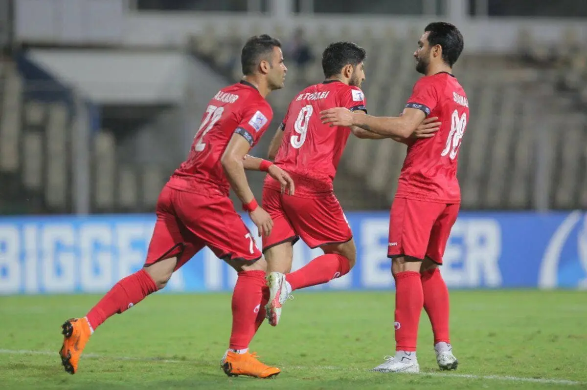 گوا هند 1- پرسپولیس ایران 2/ میزبان هم مقابل ارتش سرخ زانو زد