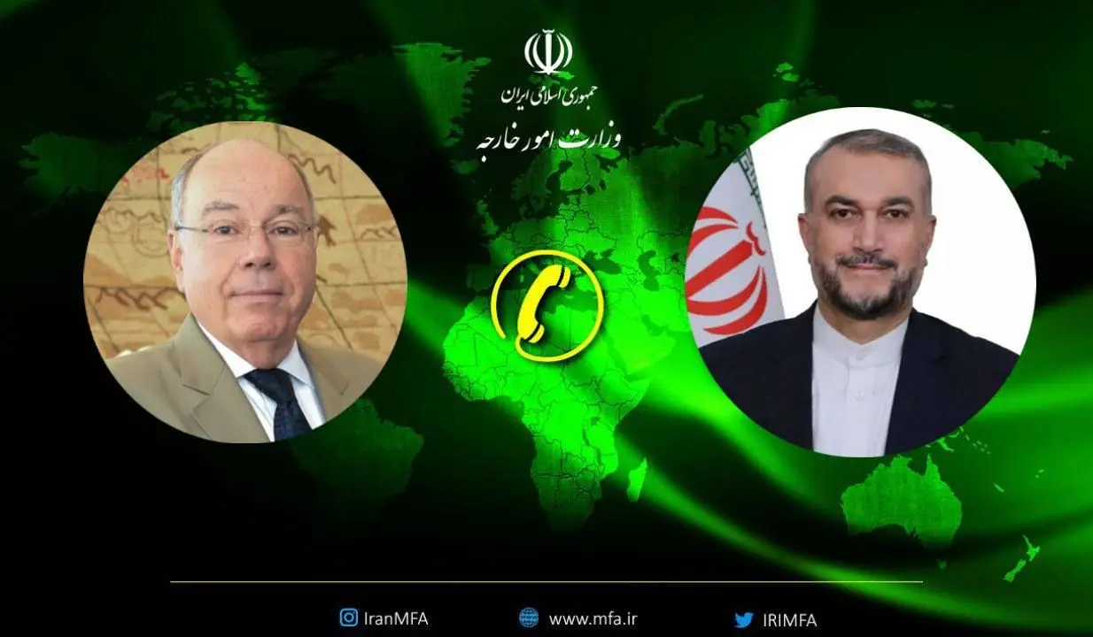 گفت‌وگوی تلفنی وزرای امور خارجه ایران و برزیل