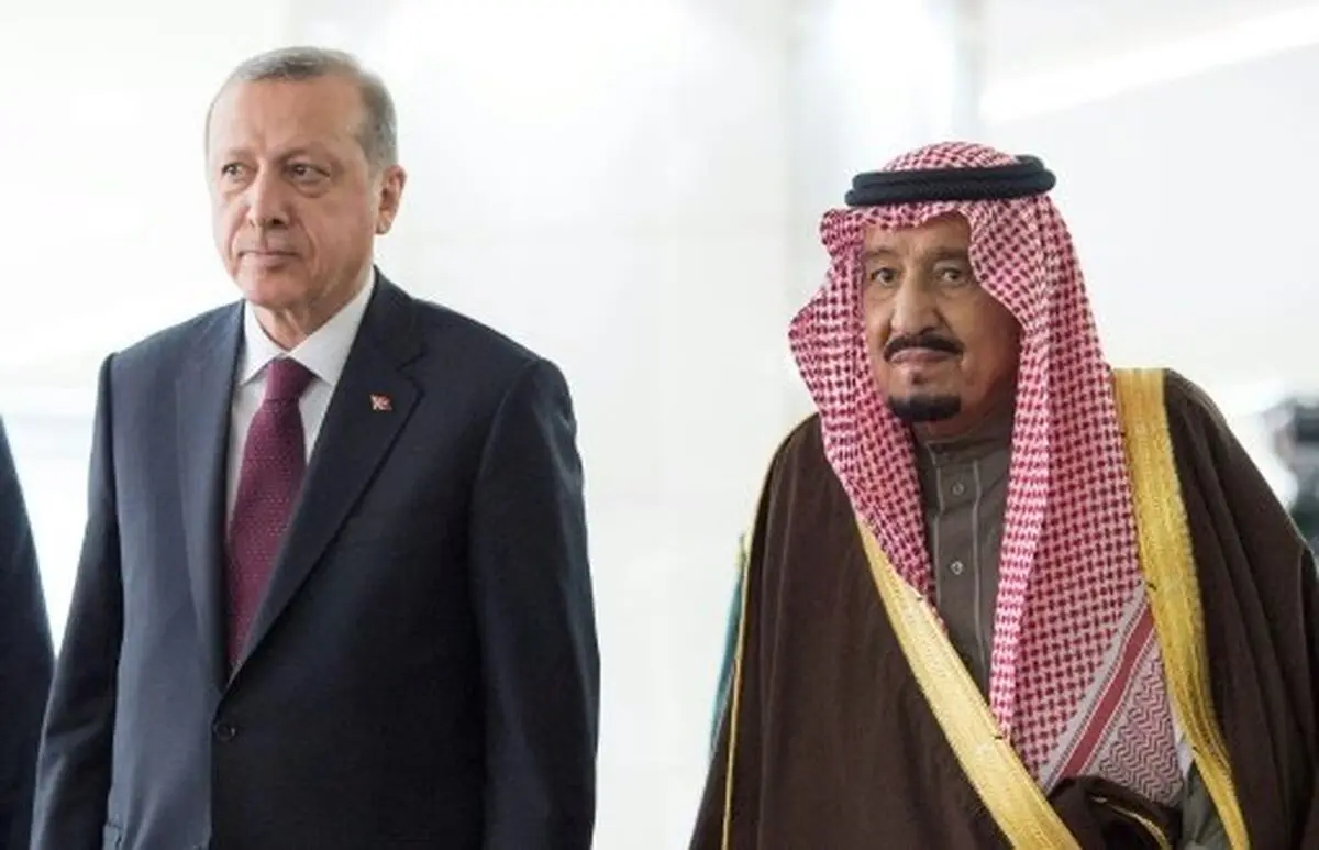اردوغان با پادشاه عربستان سعودی دیدار کرد