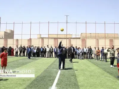 کلنگ زنی و افتتاح دو پروژه در شهرستان تاکستان