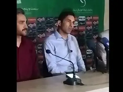 برق ورزشگاه تختی در زمان نشست خبری هاشمیان رفت! + فیلم