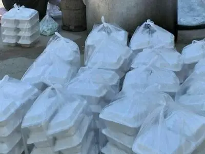 گروه‌های جهادی قزوین 2500 پرس غذا توزیع کردند