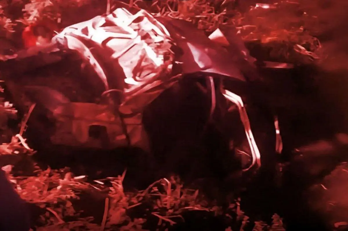 مرگ ۳ جوان در پی سقوط خودروی پژو ۴۰۵ به تالاب عینک رشت!