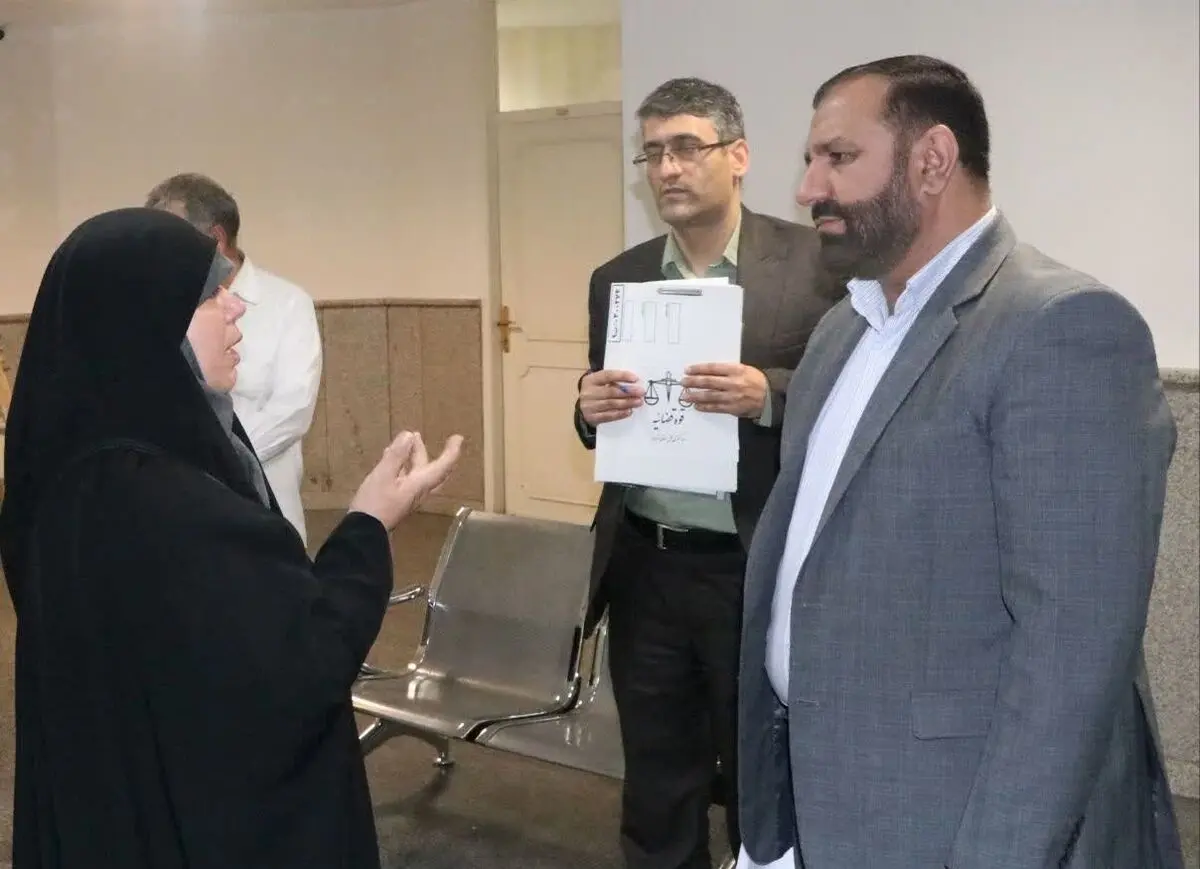 بازدید تهران از دادسرای عمومی و انقلاب ناحیه ۳۵ تهران