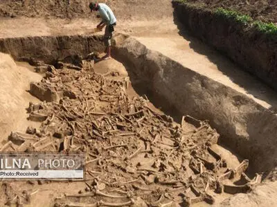کشف گور دسته جمعی ۷ هزارساله با اجسادی بدون سر