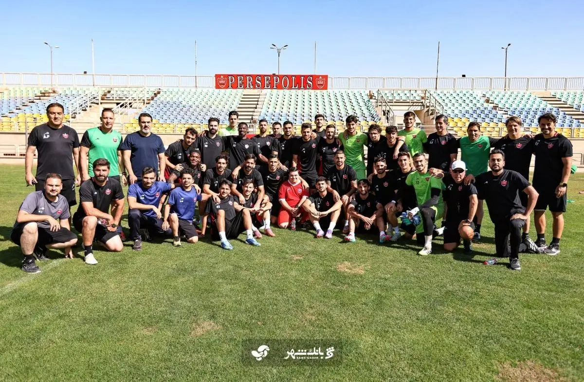 برگزاری تمرین پرسپولیس با حضور یک میهمان ویژه