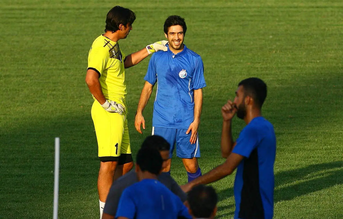 همزمانی جالب تمرین استقلال و پرسپولیس