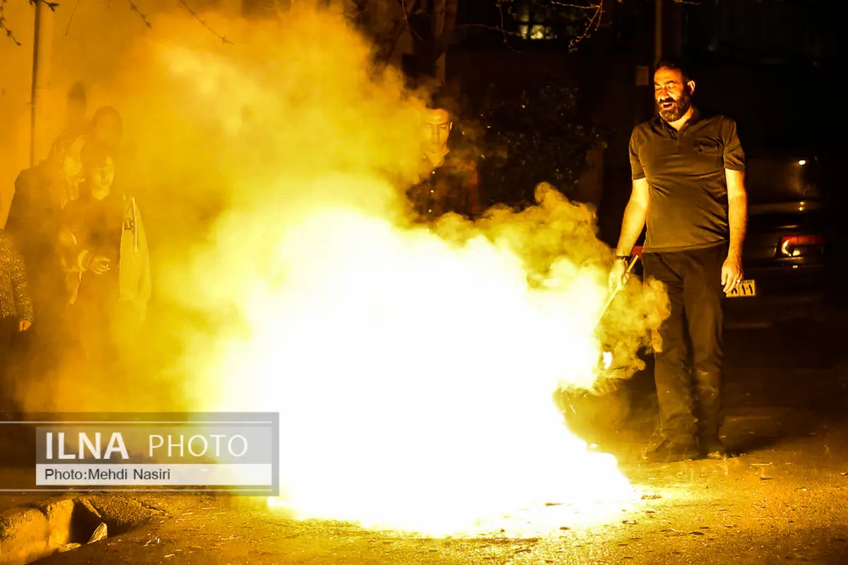 فوت ۷ نفر در تهران در حوادث شب آخرین چهارشنبه سال