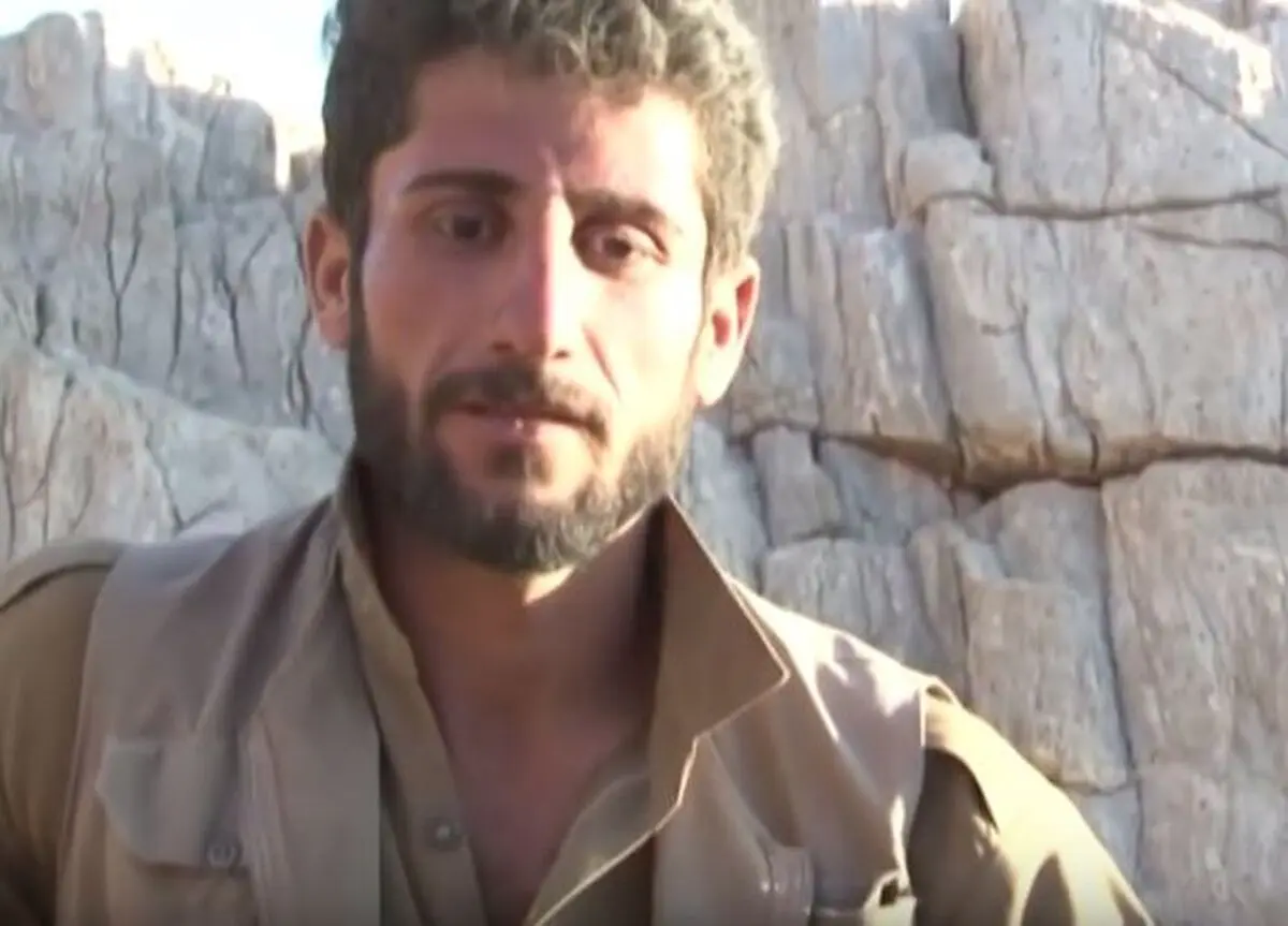 گفت‌وگو با کولبری که پا ندارد (تصاویر)