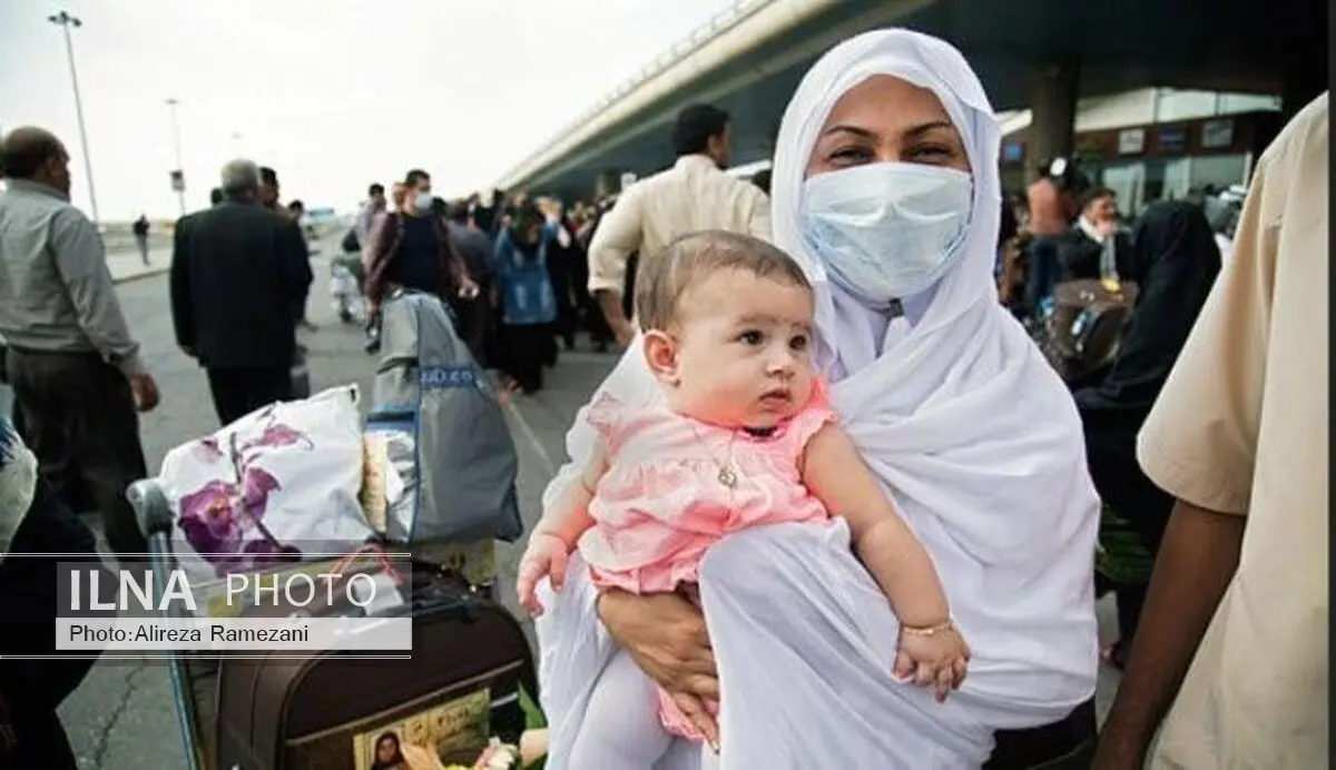 عودة اول قافلة للحجاج الایرانیین الى ارض الوطن