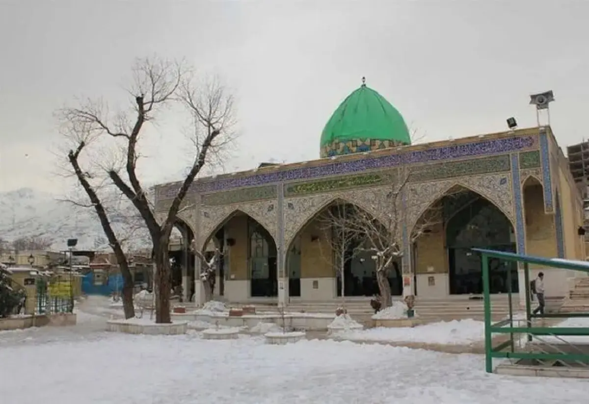 منظرۀ متفاوت «امامزاده قاسم تجریش» در حدود 90 سال قبل+ عکس