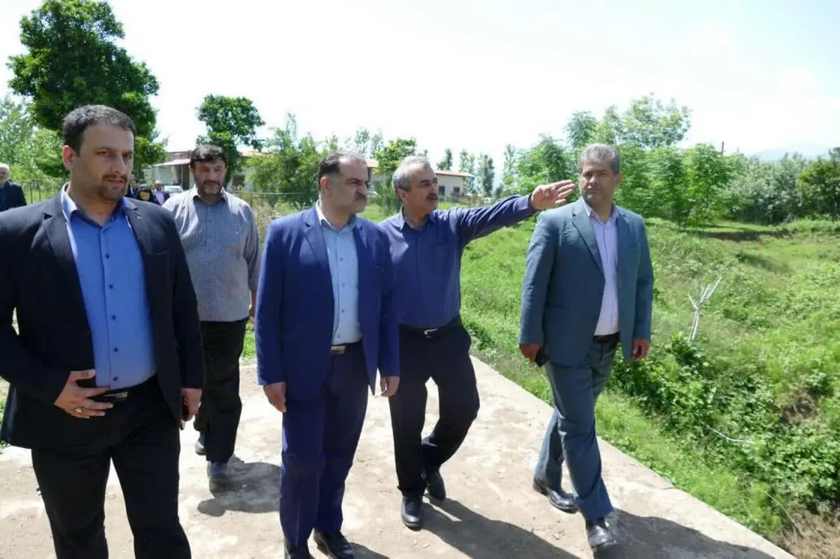 بازدید عامر از 2 مجتمع تولید قارچ بخش مرکزی و پروژه‌های عمران شهری شاندرمن