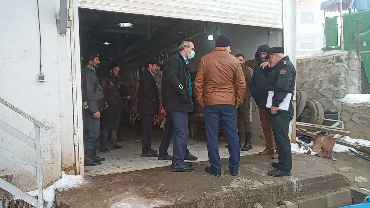 پلمب یک کشتارگاه غیرمجاز دام در سیاهکل
