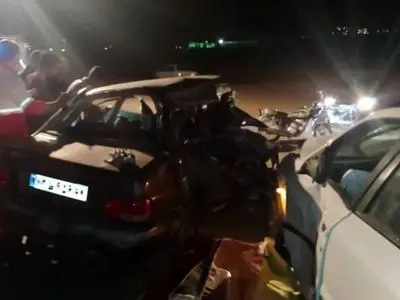 تصادف 2 خودروی پراید در مشهد و راهی شدن 6 نفر به بیمارستان
