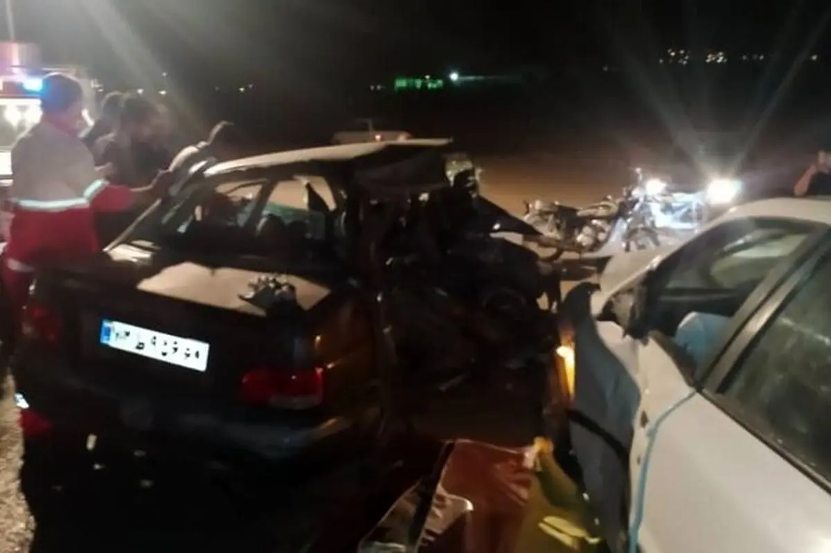 تصادف 2 خودروی پراید در مشهد و راهی شدن 6 نفر به بیمارستان