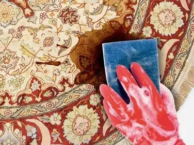 ۱۲ محلول قوی تمیز کردن انواع لکه فرش بدون نیاز به قالیشویی