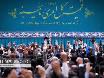 دیدار هزاران نفر از کارگران سراسر کشور با رهبر انقلاب