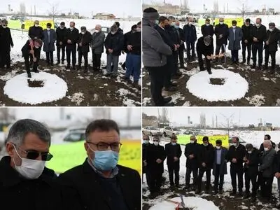 عملیات احداث هنرستان دخترانه ۱۲ کلاسه در نمین آغاز شد