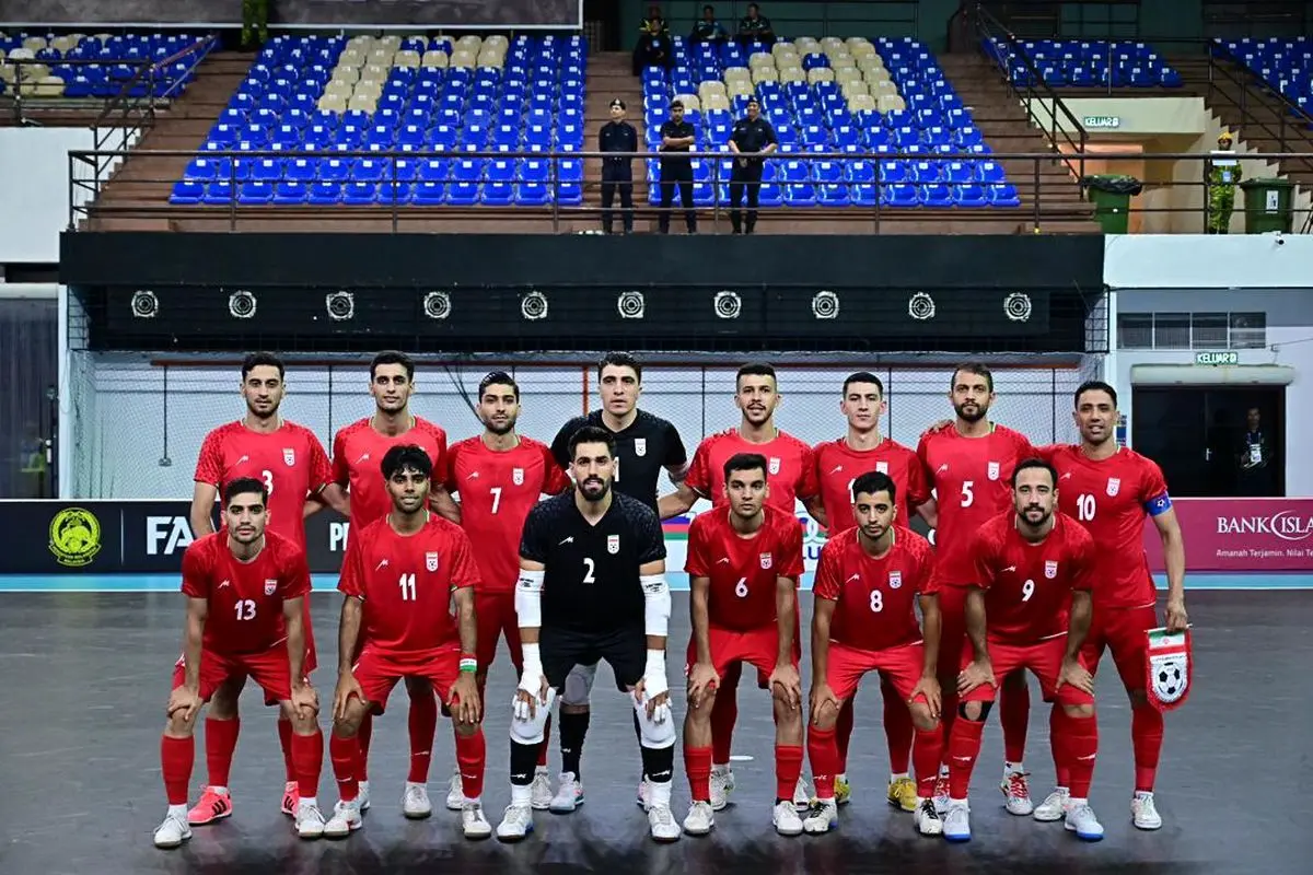 مقدماتی جامملت های فوتسال آسیا ۲۰۲۶: ایران 10- 0 امارات