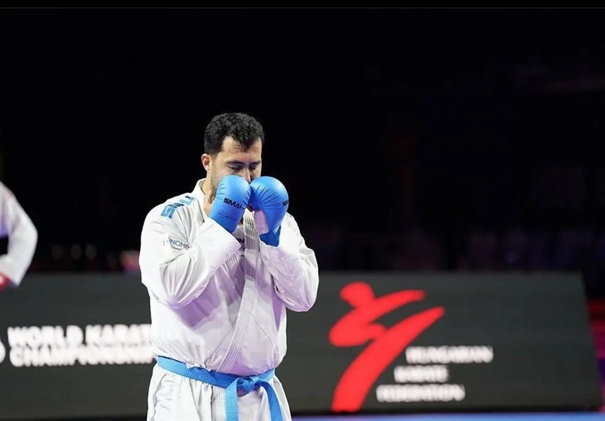 کاراته قهرمانی جهان؛ چهارمین مدال جهانی گنج‌زاده، برنز شد