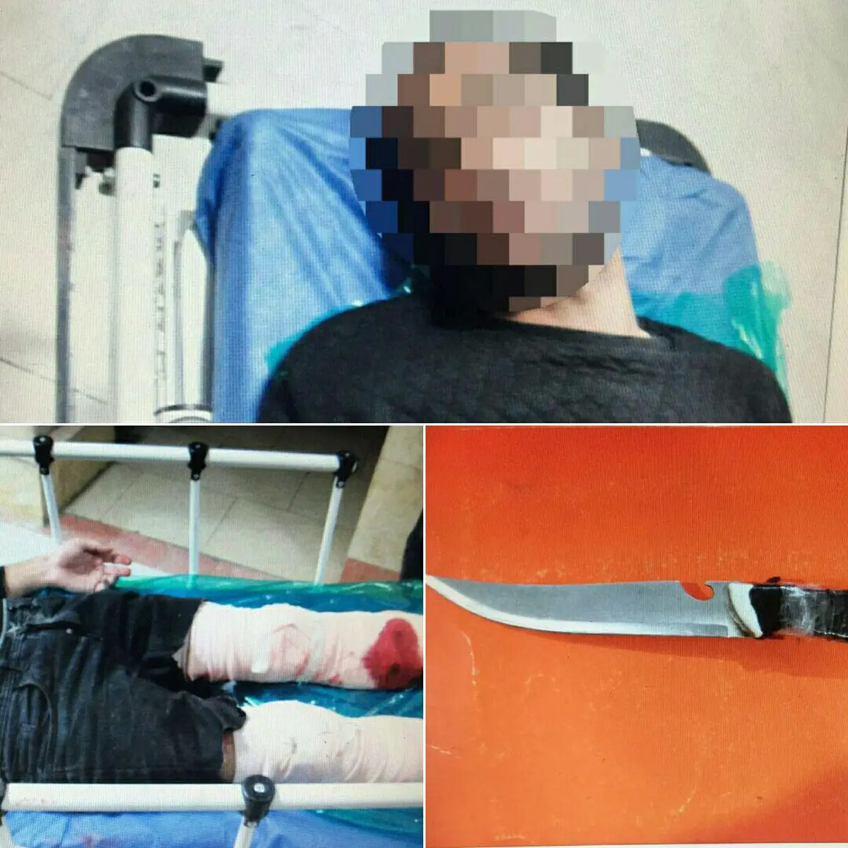 دستگیری اراذل چاقو به دست در منطقه فلاح تهران