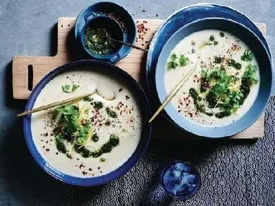 طرز تهیه سوپ جو با شیر خوشمزه و مجلسی 