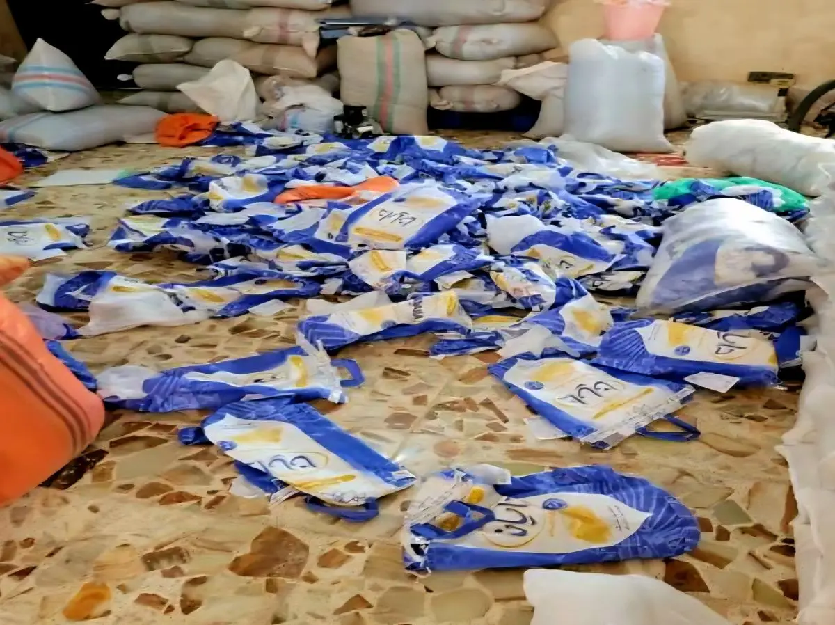 ۲۰ تن برنج تقلبی در تنکابن کشف شد