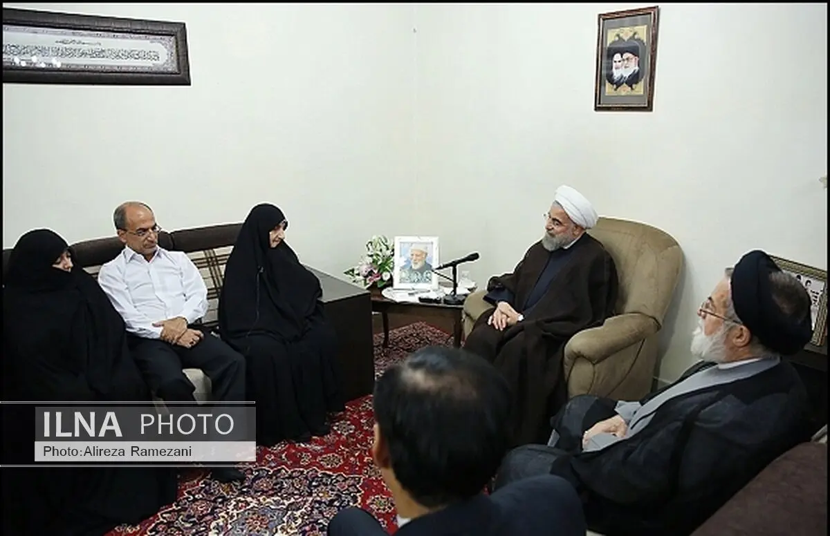  امیدوارم با ادامه راه شهدا، در مسیر خدمت به مردم موفق باشیم