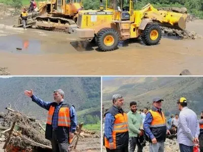 جاده سوادکوه بازگشایی شد