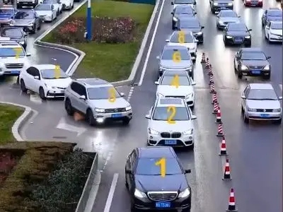 ویدیویی جالب از فرهنگ رانندگی در چین