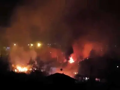 حمله پهپادی گسترده روسیه به خارکیف