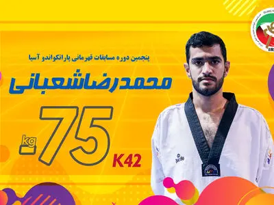 شعبانی قهرمان آسیا شد