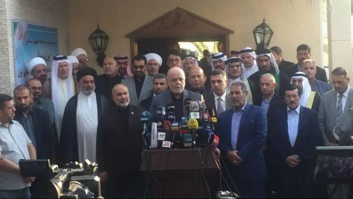 إعادة افتتاح القنصلیة الإیرانیة فی البصرة بمقر جدید