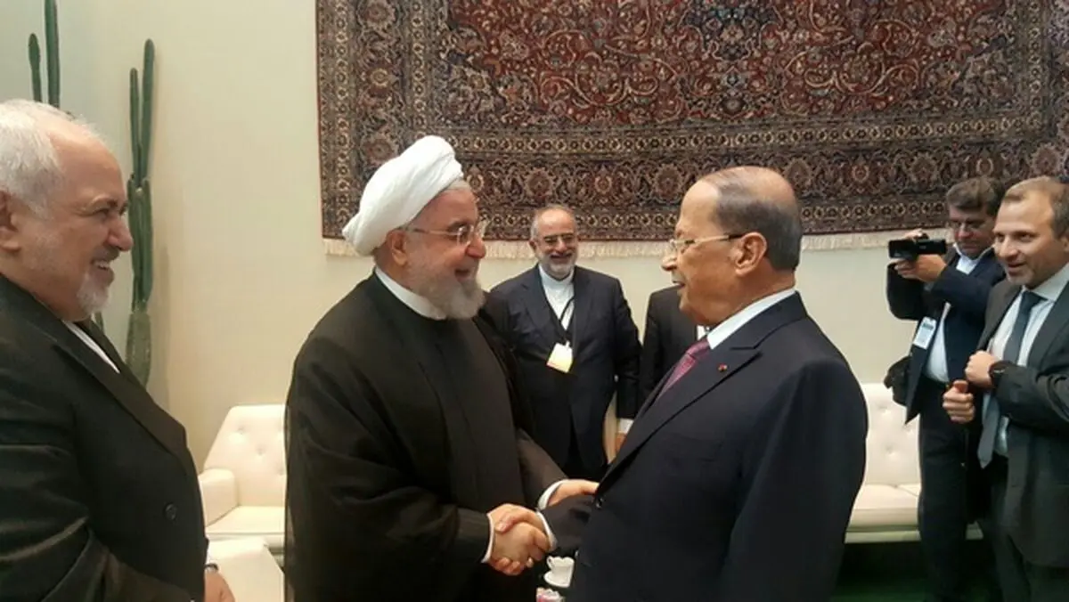 میشل عون: ملت لبنان همواره قدردان محبت ملت و دولت ایران است/ روحانی: از هیچ‌گونه همیاری با بیروت دریغ نمی‌کنیم