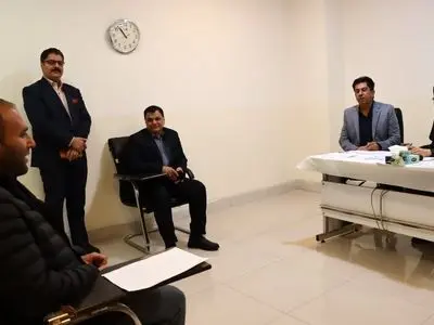 نظارت میدانی مدیرکل تعاون فارس بر مصاحبه‌های آزمون فراگیر