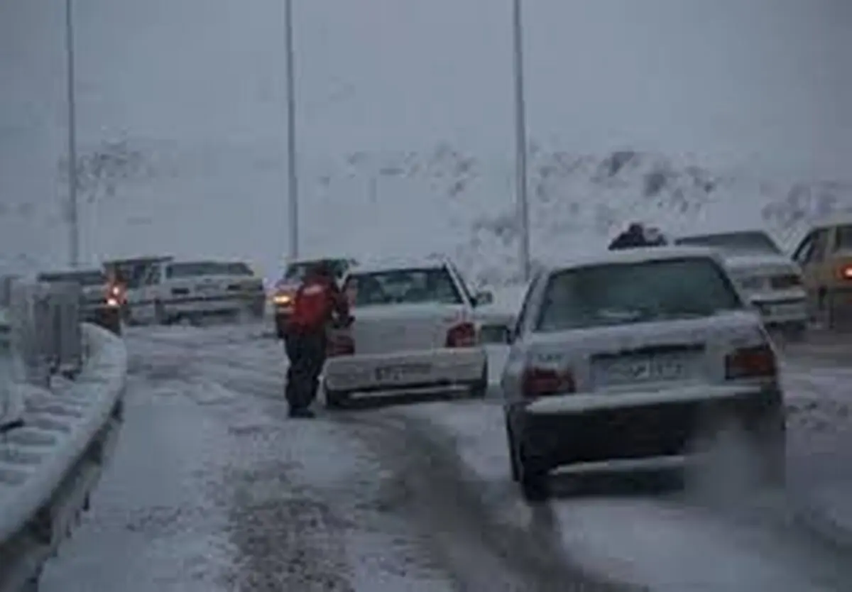 بارش باران و برف در استان‌های شمالی و غربی کشور