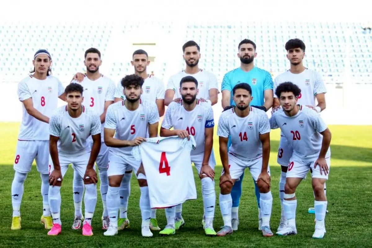  برتری سه گله تیم ملی امید ایران مقابل هنگ‌کنگ