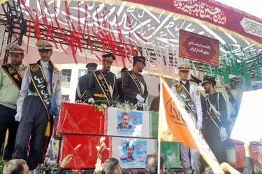 حضور جامعه ورزش بانوان در مراسم وداع با شهدای حمله صهیونیستی