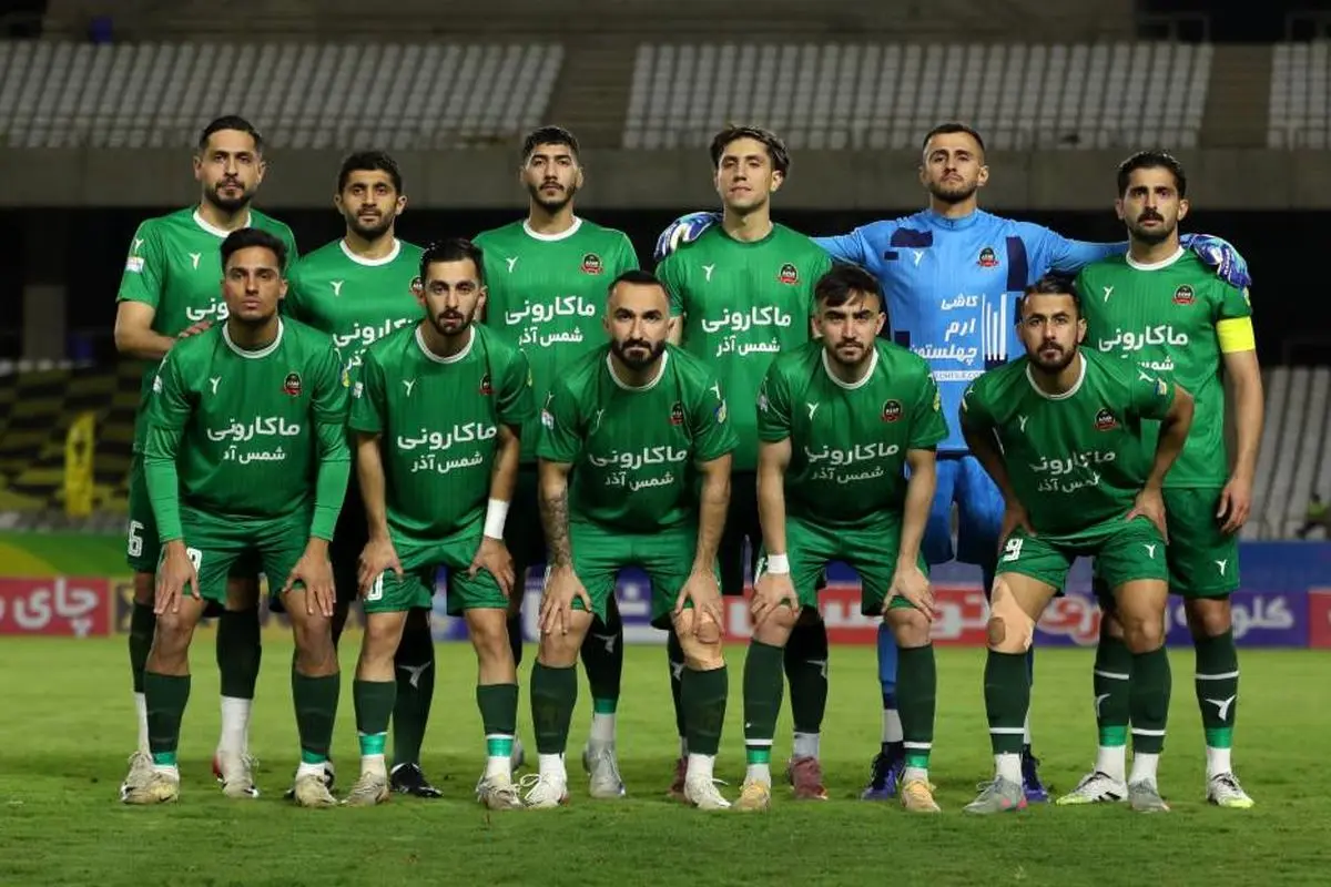 ترکیب شمس‌آذر برای دیدار برابر فولاد خوزستان