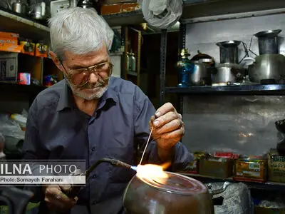 مشاغل قدیمی تهران۲- جدال دست و آتش و لحیم