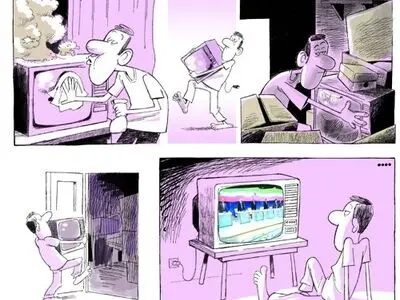 هر چهار سال یک بار(کاریکاتور)