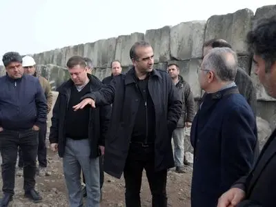 نظارت میدانی مدیرعامل منطقه آزاد انزلی از پروژه‌های عمرانی