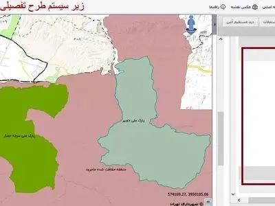 لایه‌های تخصصی سامانه GIS حریم پایتخت تکمیل شد
