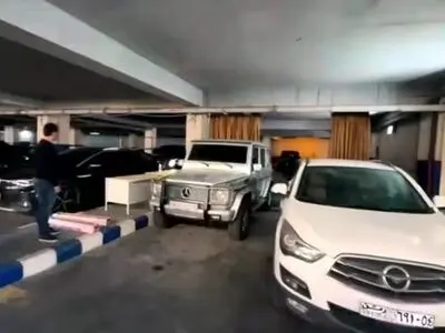 پارکینگ شخصی برادر بشار اسد + فیلم