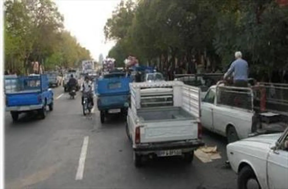 ممنوعیت تردد وانت‌بارها و کامیونت‌ها در ۱۱ روز ابتدای مهر در پایتخت