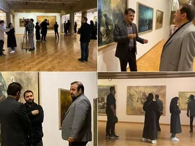 نمایشگاه «رستاخیز» افتتاح شد