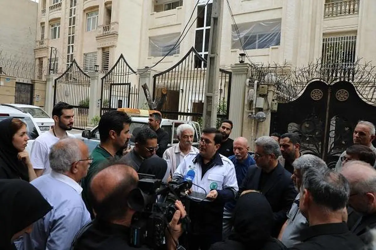 بازدید رئیس سازمان مدیریت بحران تهران و معاون دادستان از ساختمانهای آسیبدیده در تهران