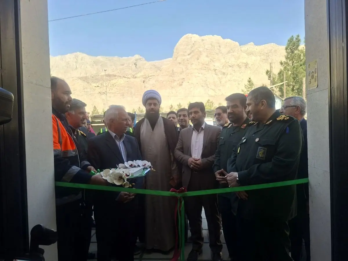 افتتاح نمازخانه بین‌راهی در کرمانشاه